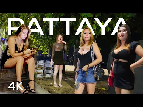 4k HDR // thailand pattaya beach road freelancer, russian freelancer in pattaya beach road – 2024