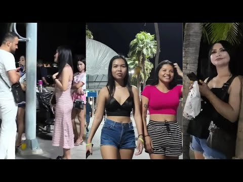 [4k] How is thailand now? Beach road pattaya thailand |