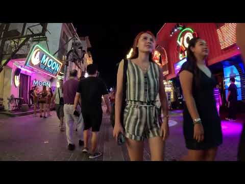 4K Walking Street Pattaya Thailand 🇹🇭
