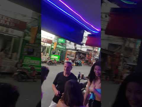 Beautiful sexy bar girls of Soi Buakhao Pattaya Thailand