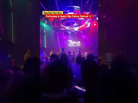 Beautiful Thai Girls Performing In Walking Street Pattaya Thailand