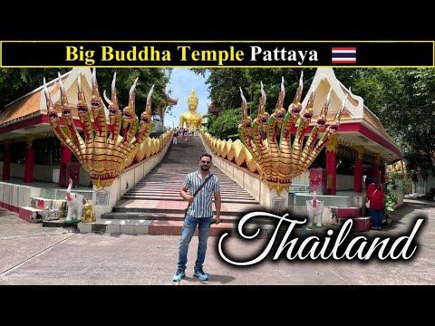 Big Buddha Temple Pattaya Thailand | Thailand Tourist Places | Thailand Vlogs | @travloggersanjay