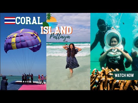 Can you travel to Coral Island Pattaya on a Budget? 💸 | Water Sports, Beach and Pattaya NightLife