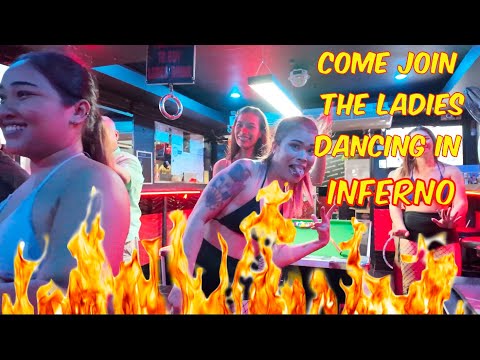 Central Pattaya, 12th September nightlife scenes plus Inferno Dancers