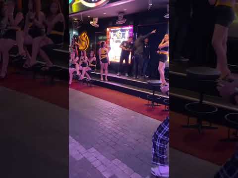【🇹🇭 4K】Girls A GO GO bar | walking street Pattaya Thailand #travel #pattaya #shorts