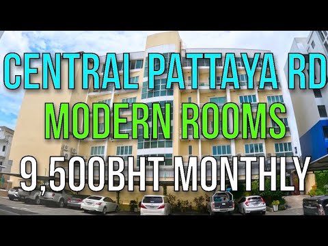 GREAT LOCATION CENTRAL PATTAYA ROAD MODERN APARTMENT ROOMS REVIEW – The Icon Place 9,500BHT Monthly
