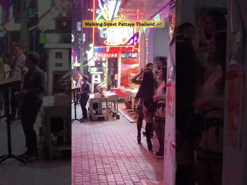 Hot Bar Girls At Pattaya Walking Street Thailand #shorts #pattaya #bangkok