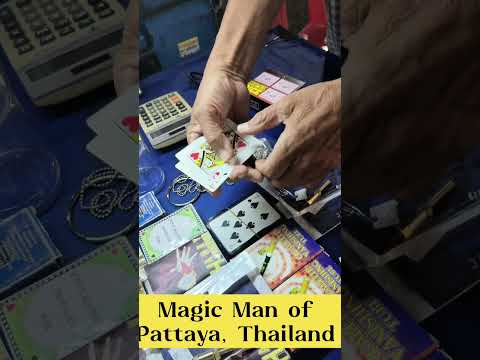 Magic Man of Pattaya, Thailand #shorts #magic #pattaya #thailand