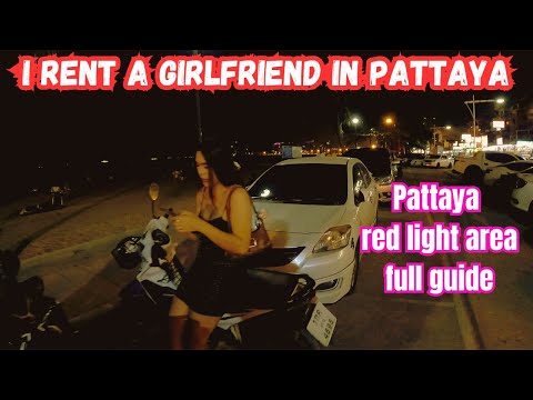 Nightlife of Thailand, Pattaya red light area| Beautiful Thai girls inviting me | Walking street 🇹🇭