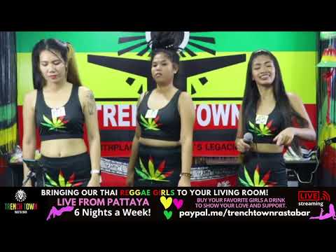 PATTAYA GIRLS LIVE SHOW | Trench Town Rasta Bar