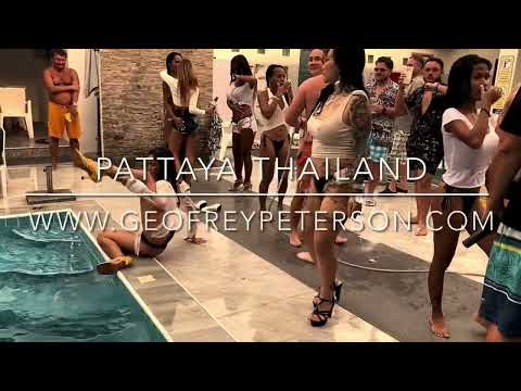 Pattaya Pool Party Wild Stuff!! Girls & Fun!