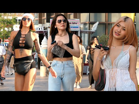Pattaya, So Many Beautiful Girls: Beach Road Walkthrough.Thailand – 64