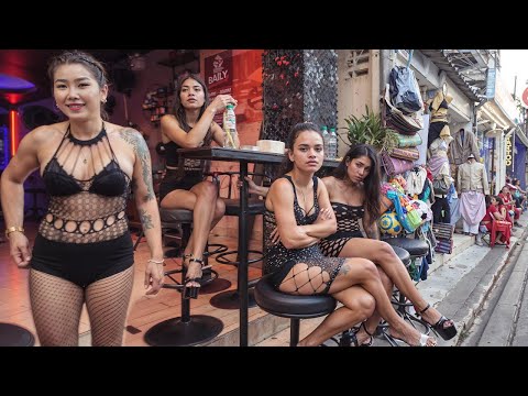 Pattaya Soi 7, Soi 8, & Soi Skaw Beach Scenes – Thailand 2024