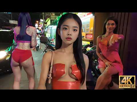 Pattaya. Soi Buakhao lanes. Incredible walk. Thailand. Walking around Pattaya, 2024.