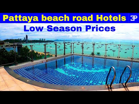 Pattaya Thailand, 4 Low Season Beach road  Hotel Prices