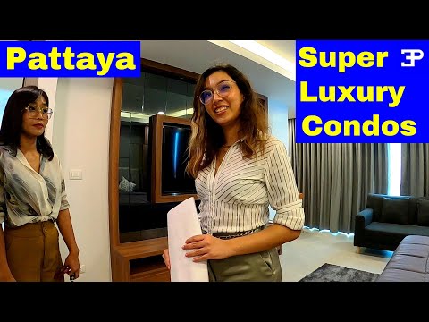 Pattaya Thailand, super luxury newly built 2 and 3 bedroom condos, with Kayla & Vee.