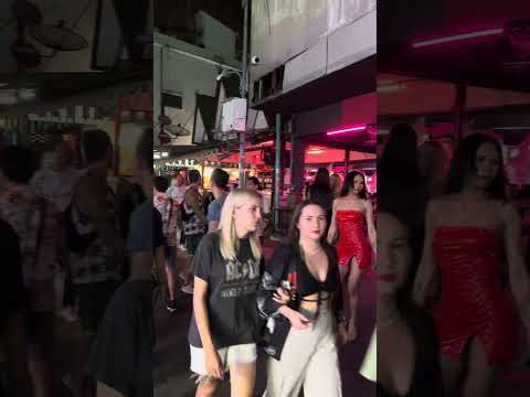 Pattaya walking street trans women | Pattaya nightlife 2023 – part 09