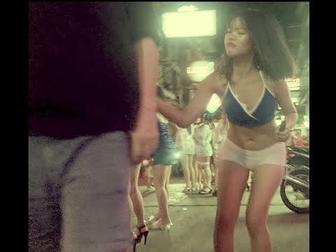 Sexy girls grab guys at Exotica. No nudes or nudity or nakedness.