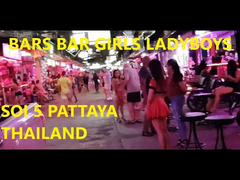 Soi 6 Pattaya Bar Girls Ladyboys Bars & Shops