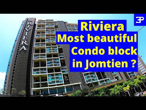 The Riviera Jomtien, the most beautiful condo block in Jomtien Pattaya Thailand ?.  Sea View Condos.