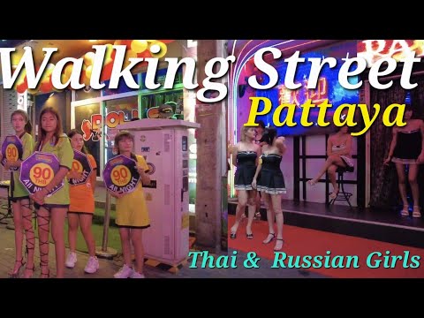 Walking Street Pattaya with Russian girls