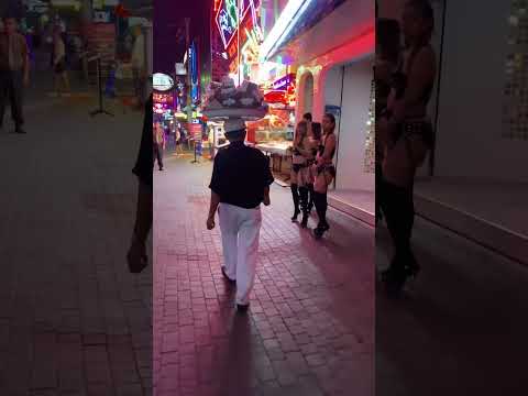 Walking Street Sweets Seller! Pattaya Girls. #travel #thailand #shorts #walkingstreet