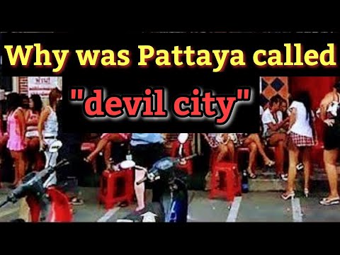 WAS known as "devil city" with Freelancers WALKING STREET Pattaya GO-GO BARS Nightclubs #thailand