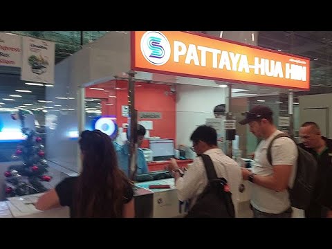 wie komme ich günstig vom Flughafen Bangkok nach Pattaya oder Hua Hin