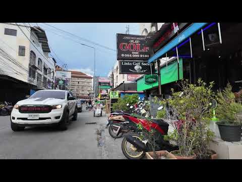 [4K] How is Thailand Now? Pattaya Soi Buakhao, Beach road, 13/1, Boomerang