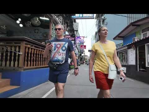 [4K] How is Thailand Now? Pattaya Soi Buakhao, Soi Honey, Tree Town, Skaw Beach, 2nd road
