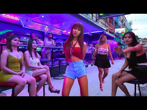 [4K] Pattaya Evening walk Soi Buakhao, Soi Chaiyapoon, Soi Lengkee