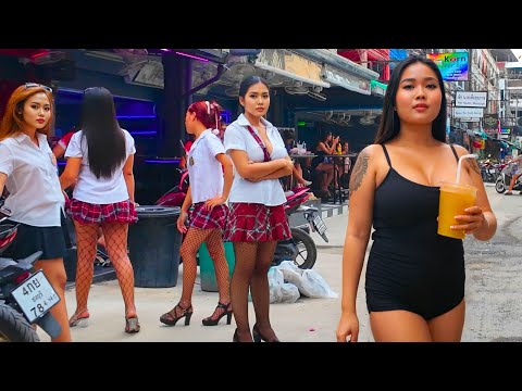 [4K] Pattaya – Soi Buakhao, Soi Chaiyapoon, Soi Lengkee – Thailand October 2024