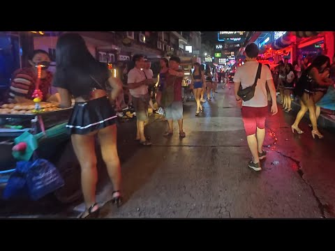 4K Soi 6 Pattaya red light district crazy sexy ladys oktober 2024 Thailand 🇹🇭 Bar Girls