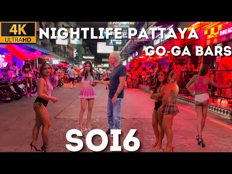 [4K] Walking go-go bars Soi 6 Pattaya – Nightlife Pattaya April 2023
