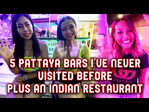 5 Pattaya Bars I've Never Visited Before + Recommended Darkside Indian