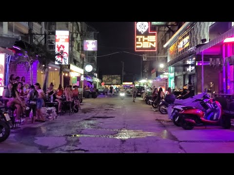 8K Pattaya Thailand Beautiful Girls soi Chaiyapoon nightlife Bars GoGo Clubs