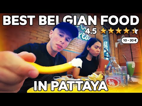 AMAZING BELGIAN BISTRO IN PATTAYA, THAILAND! (I love this place)