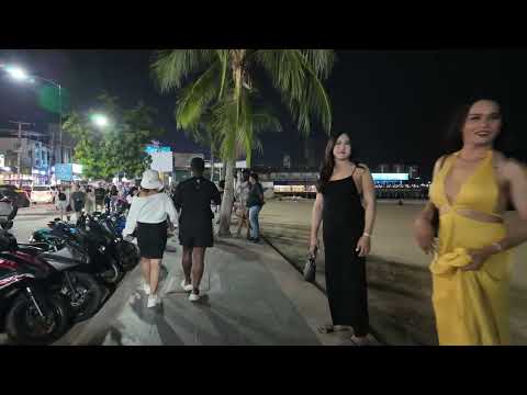 Beach Road. Incredible walk. Thailand. 2024. Pattaya