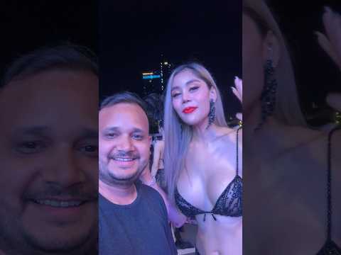 Black Dress Ladyboy With Flying Abhay In Pattaya Nightlife ❤ #shorts #viralvideo #viralshorts