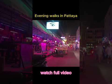Evening walks in Pattaya #nightlife #pattaya #bars #beachroadpattaya #dancefloor #entertainment