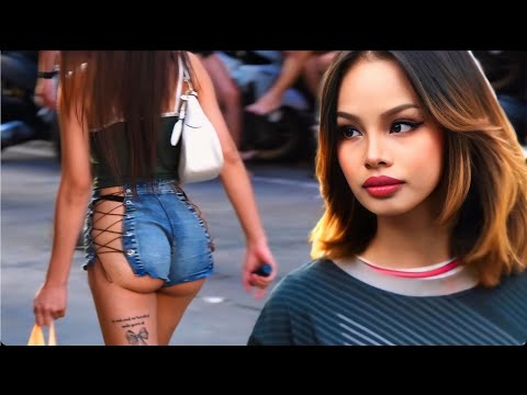 EXCITING PATTAYA SOI 6 and BEACH ROAD Scenes, Thailand Streets 2024