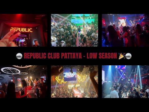 🎉 Pattaya Nightlife: Republic Club 🌟🪩