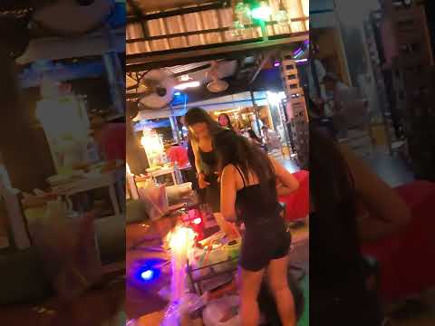 😁Beach Road Bars👍😍#shorts #thailand #pattaya #travel #shortvideo #travelvlog #shortsvideo #night