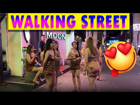 😍 Pattaya Walking Street Adventure:  😍(Bachelor's Haven) 😍 🍹Best Bars, Food & Entertainment! 🌃🍛🎊