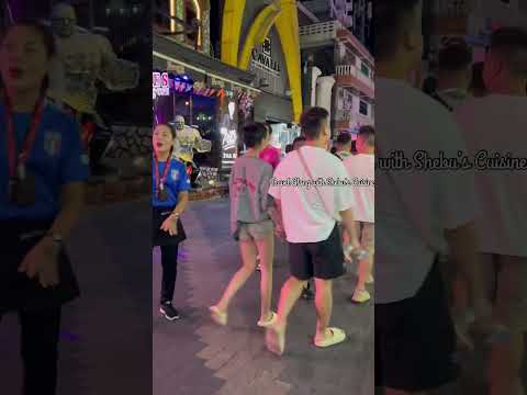 Famous Pattaya Night Walking Street. (Part-01) #pattaya #nightlife #thailand #pattayawalkingstreet