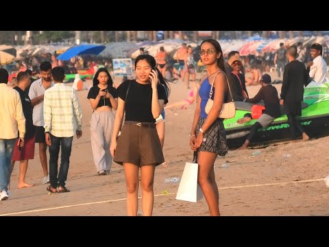 HOW TO TO FIND A LADY IN Pattaya, Soi 6. Beach Road. Nice Walk In Daytime Near Amazing Sea