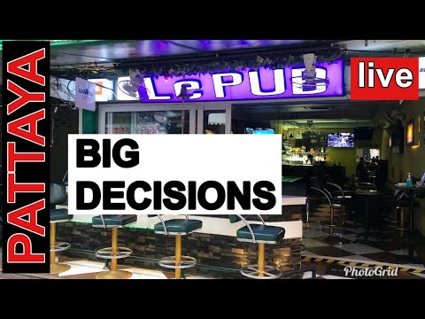 Livestream Nov 5/6 2020 | PATTAYA BARS HAVE A BIG DECISIION