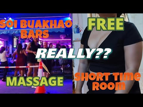 Most famous Bars in Soi Buakhao || Pattaya || Thailand #pattaya #thailand [August 24]