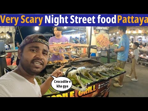 Night Street food Pattaya 🇹🇭 #Thailand #pattaya #nightlife #streetfood #thilandvlog #thai #massage