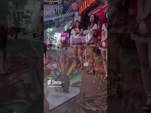 Pattaya Bars Soi 6 Girls in Thailand   #shorts  #vlog   #walkingstreet #pattaya